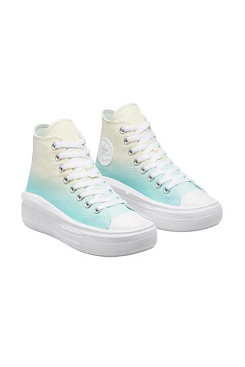 کتونی اورجینال زنانه برند Converse مدل Chuck Taylor All Star Move Ombre Pla کد 572898C